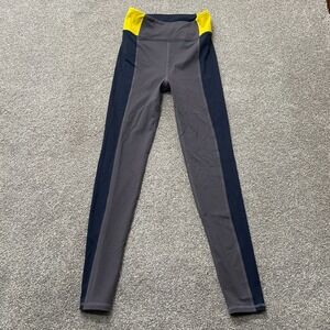 Boden Leggings Adult 4 Blue Gray Active Running Yoga Tight High Rise Ladies